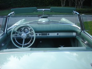 1957 FORD THUNDERBIRD CONVERTIBLE  Interior