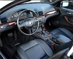 2004 BMW 325CI Conv Interior